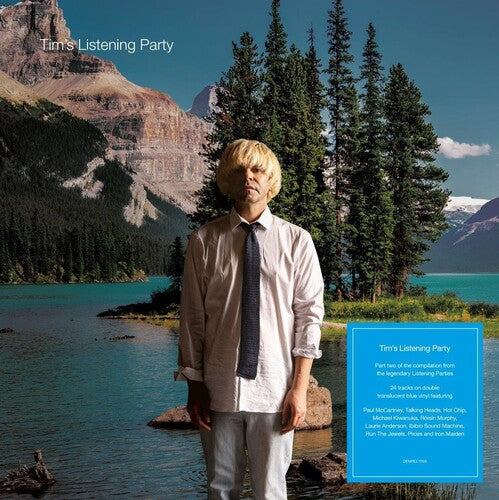 Various Artists "Tim Burgess Listening Party: Volume 2" 2xLP (Translucent Blue Vinyl)
