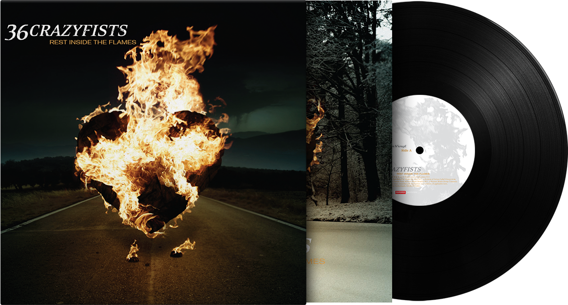 PRE-ORDER: 36 Crazyfists "Rest Inside The Flames" LP (180g Black Vinyl, Import)