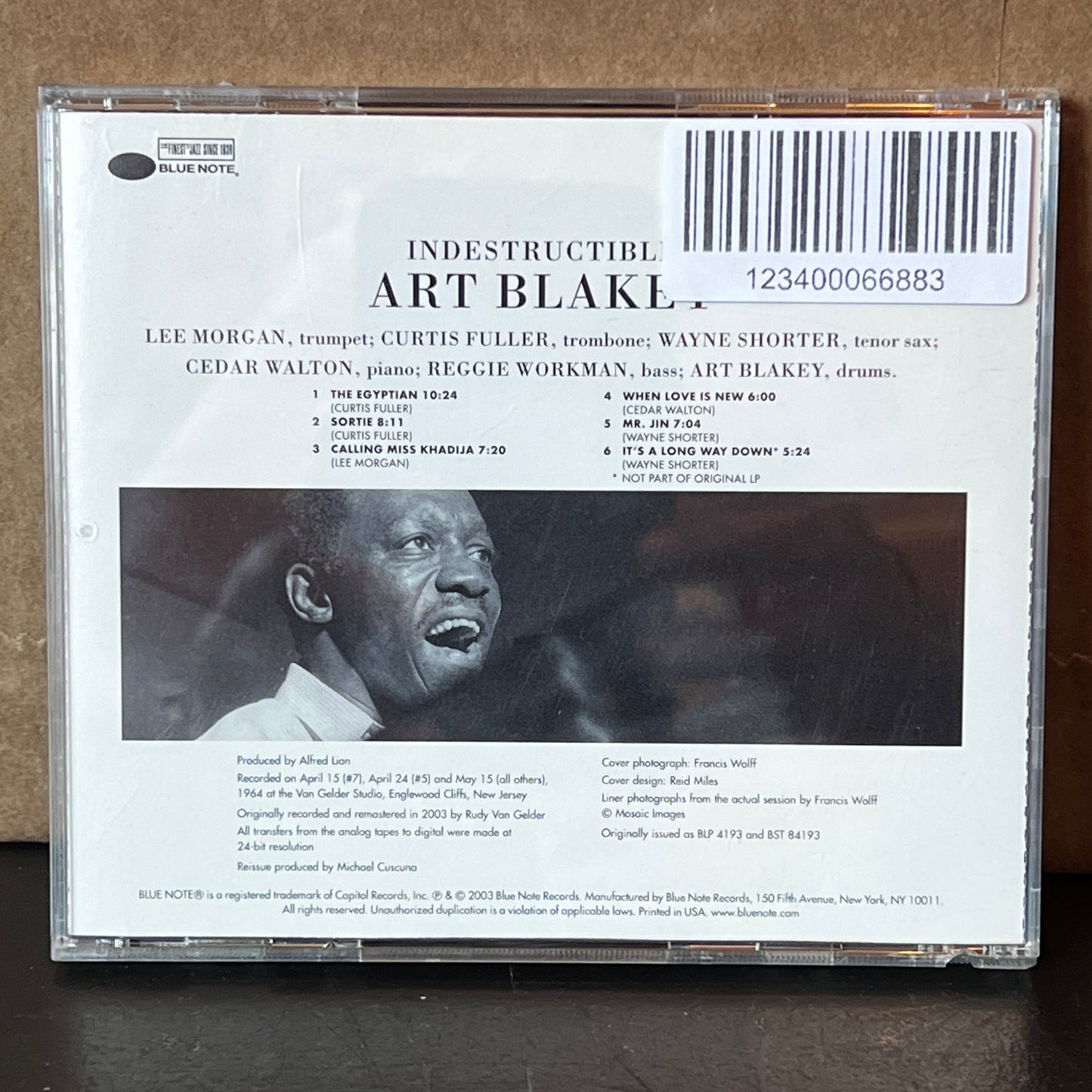 Used CD: Art Blakey & The Jazz Messengers "Indestructible" CD (2003 Press)