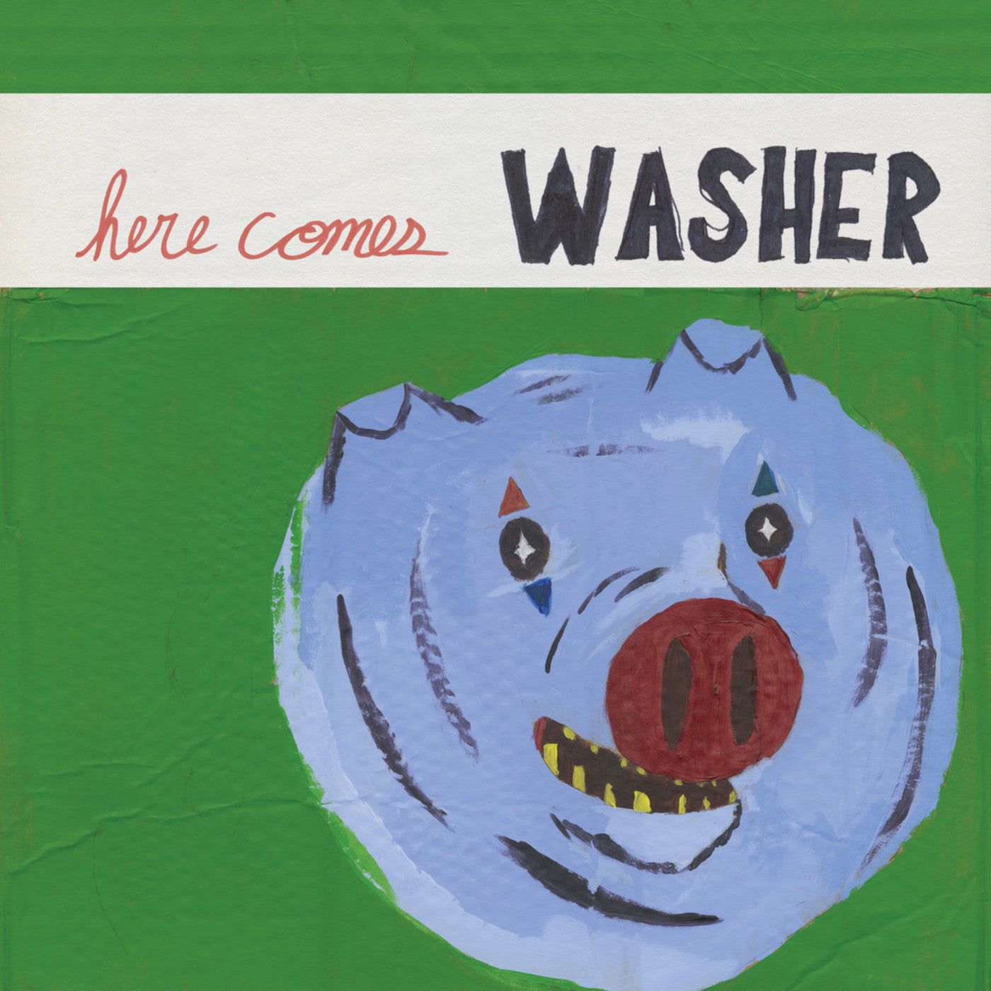PRE-ORDER: Washer "Here Comes Washer" LP (Cloudy Green Vinyl)