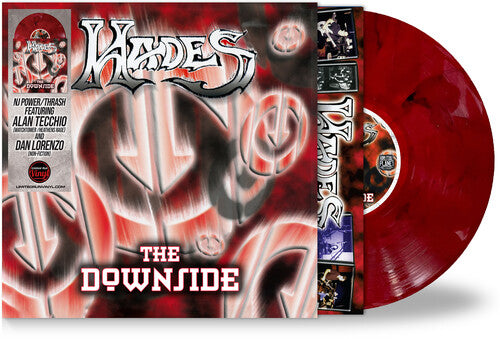 Hades "The Downside" LP (Red Marble Vinyl)