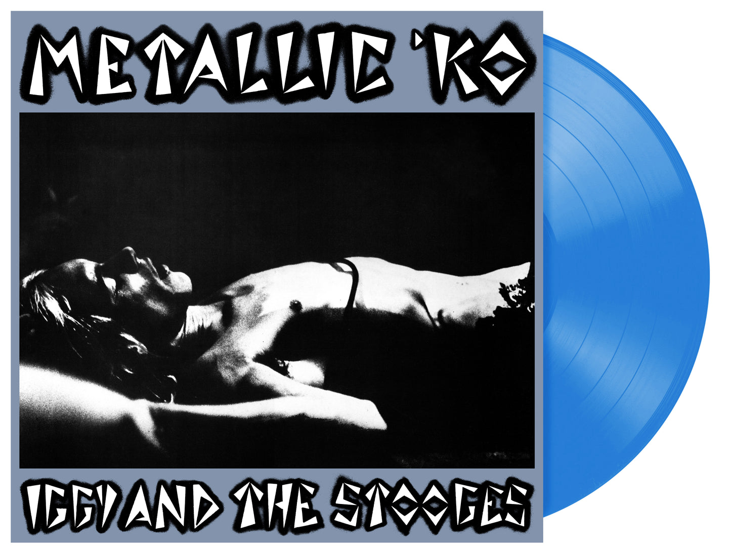 PRE-ORDER: Iggy and the Stooges "Metallic K.O. (50th Anniversary)" LP (Transparent Blue Vinyl)