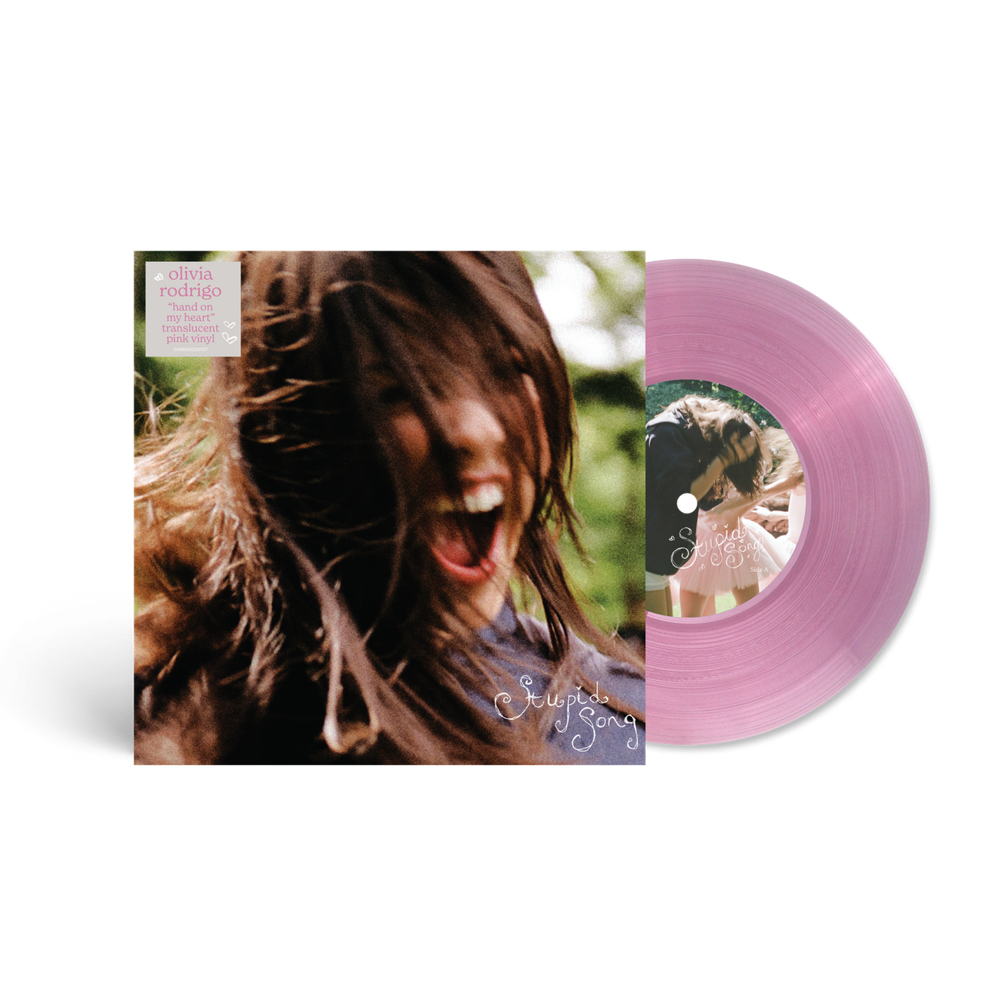 PRE-ORDER: Olivia Rodrigo "stupid song" 7" (Translucent Pink Vinyl)