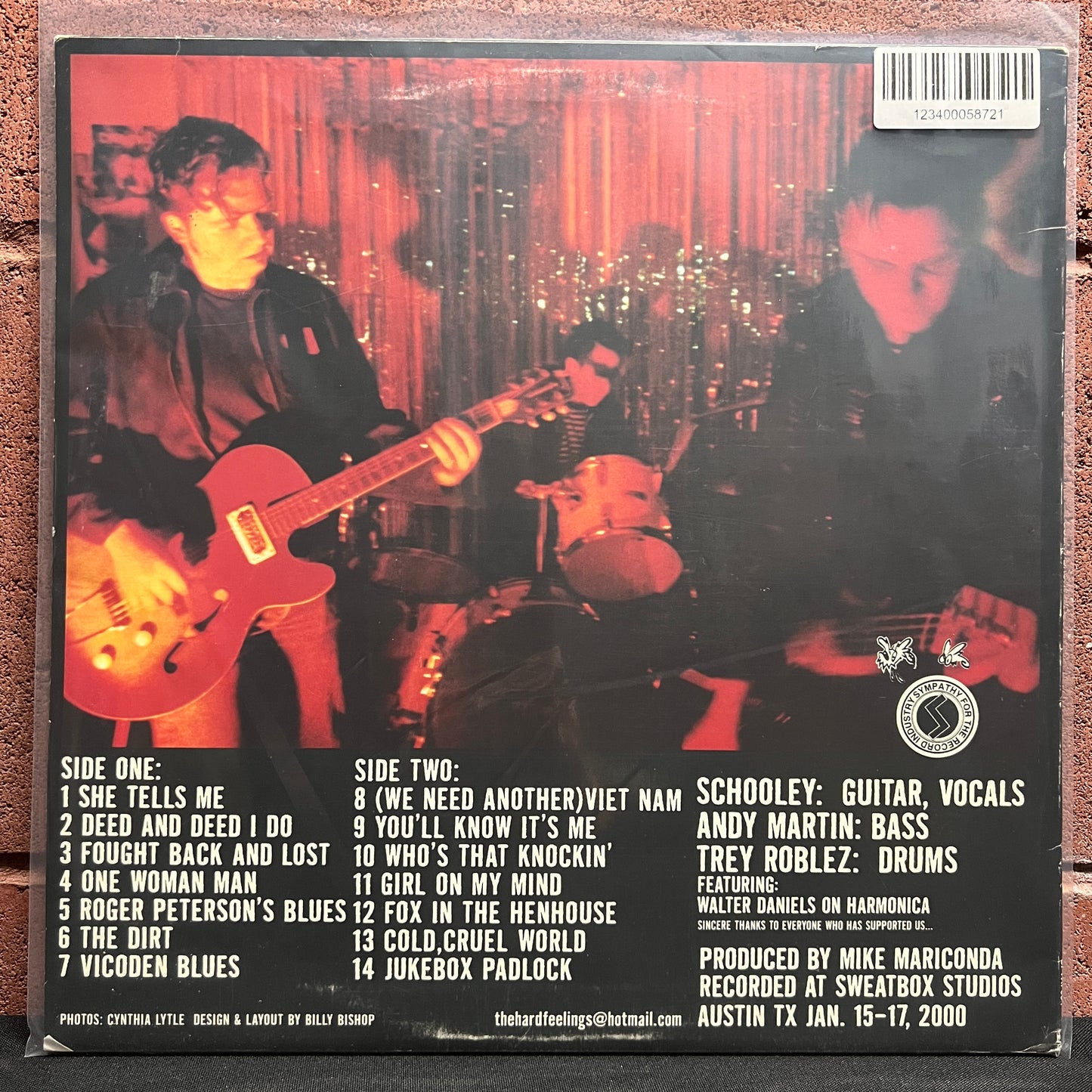 Used Vinyl: The Hard Feelings "Fought Back And Lost" LP