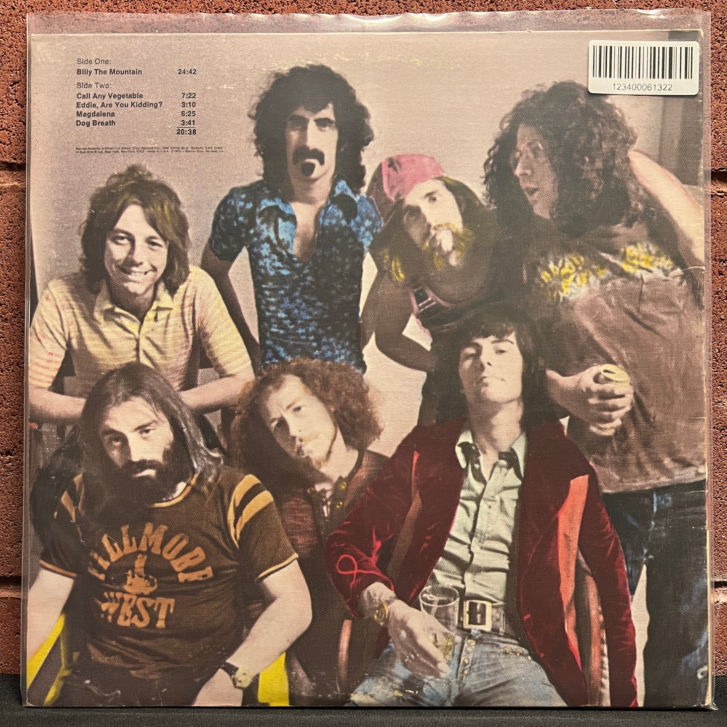 Used Vinyl: The Mothers Of Invention (Frank Zappa) "Just Another Band From L.A." LP (Mid-70's Press)