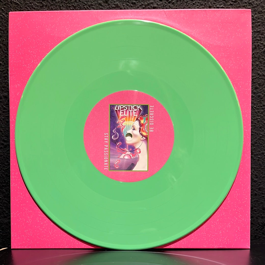 Used Vinyl: Lipstick Elite “Stay Passionate, Be Discrete” 10" (Mint Green Vinyl)