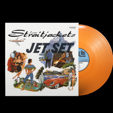 Los Straitjackets "Jet Set" LP (Orange Vinyl)