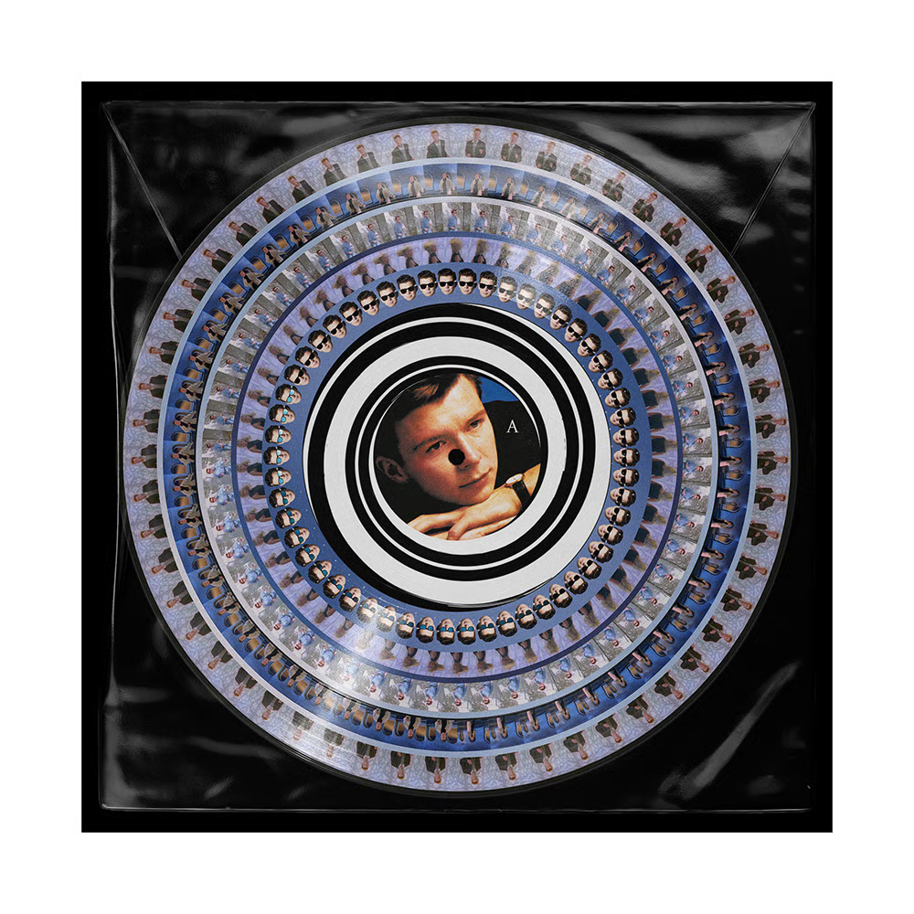Rick Astley "Never Gonna Give You Up" 12" Single (Zoetrope Disc)