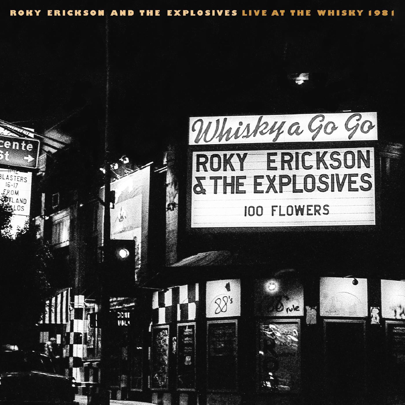 PRE-ORDER: Roky Erickson and The Explosives "Live at the Whisky 1981" LP (Neon Green Semi-Transparent Vinyl)