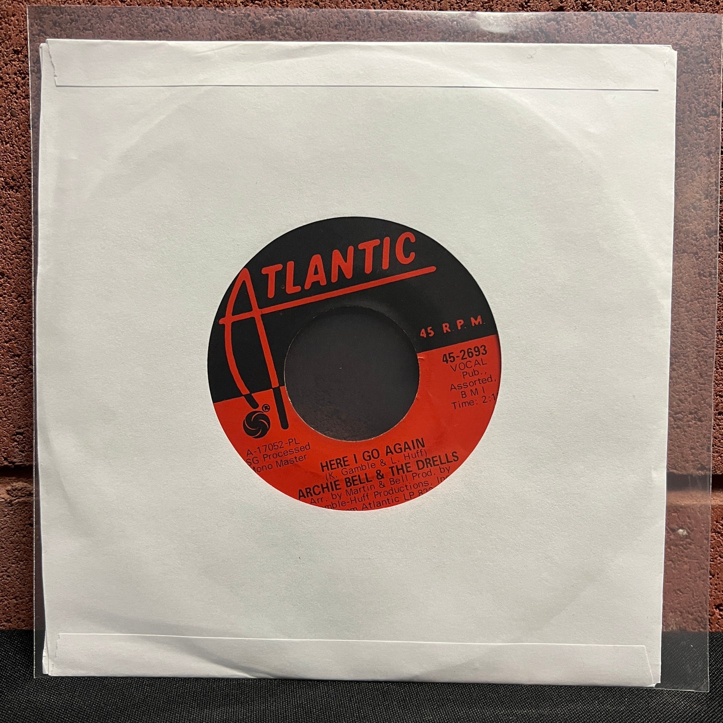 Used Vinyl: Archie Bell & The Drells "Here I Go Again" 7"