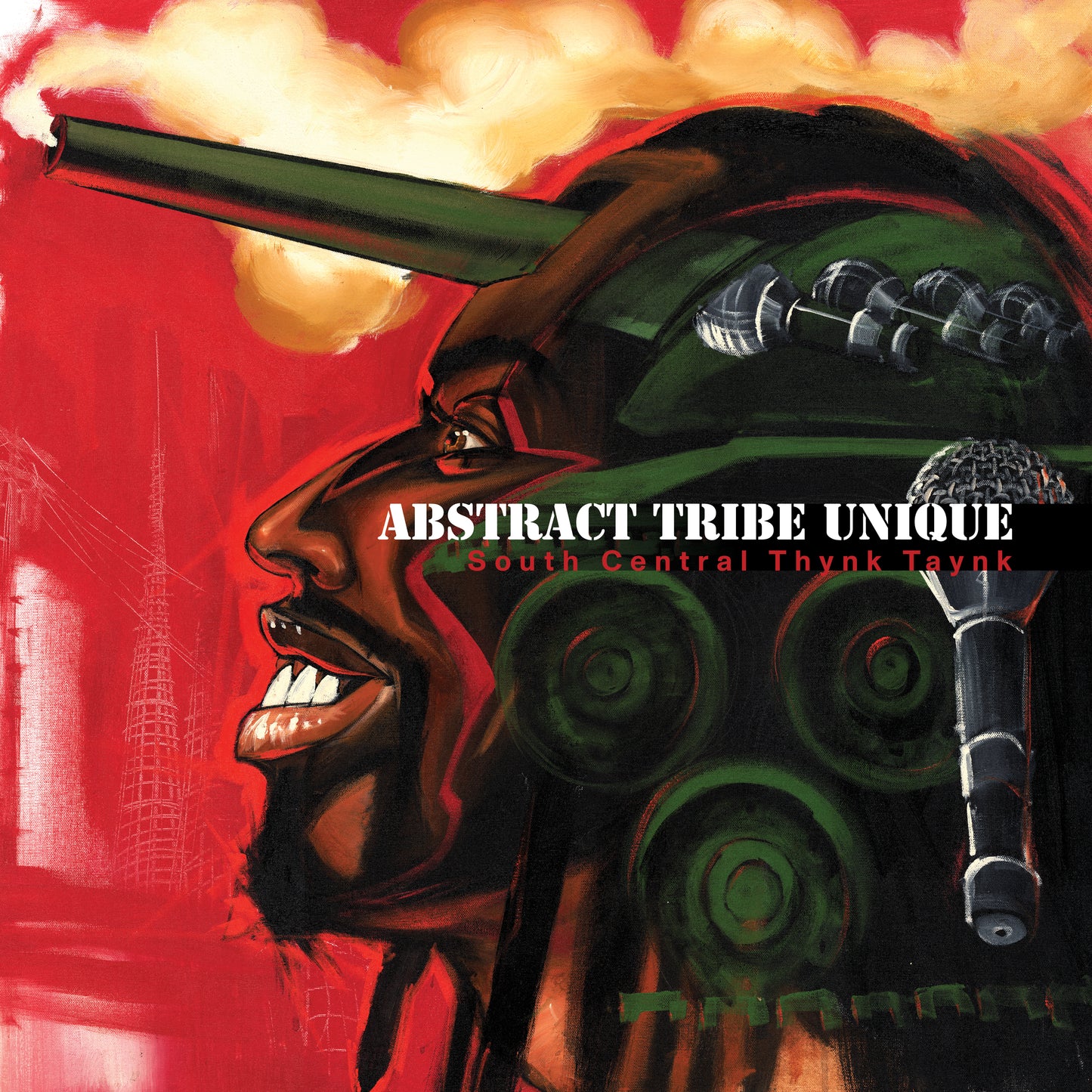 PRE-ORDER: Abstract Tribe Unique "South Central Thynk Taynk (Remastered)" 2xLP (Red Marble Vinyl)