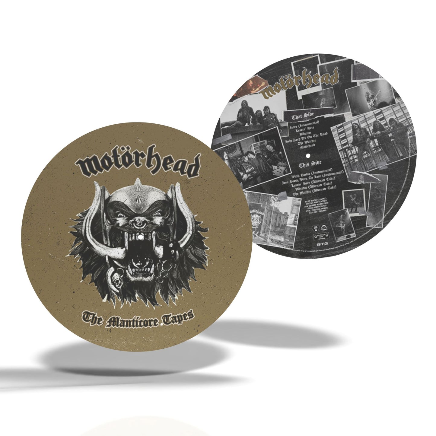 Motorhead "The Manticore Tapes" LP (Picture Disc)