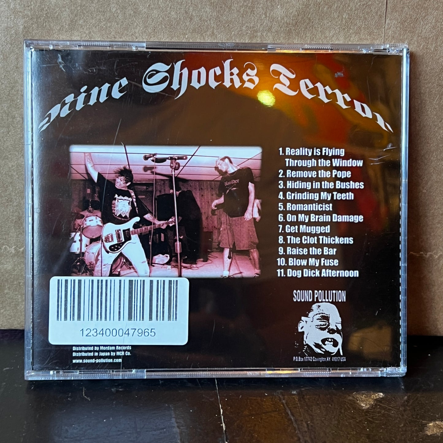 Used CD: Nine Shocks Terror "Paying Ohmage" CD
