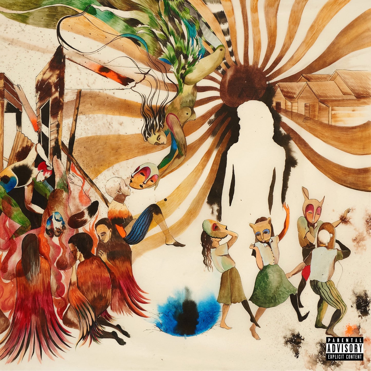 JID "God Does Like Ugly" 2xLP (Indie Exclusive Translucent Black Ice Vinyl)