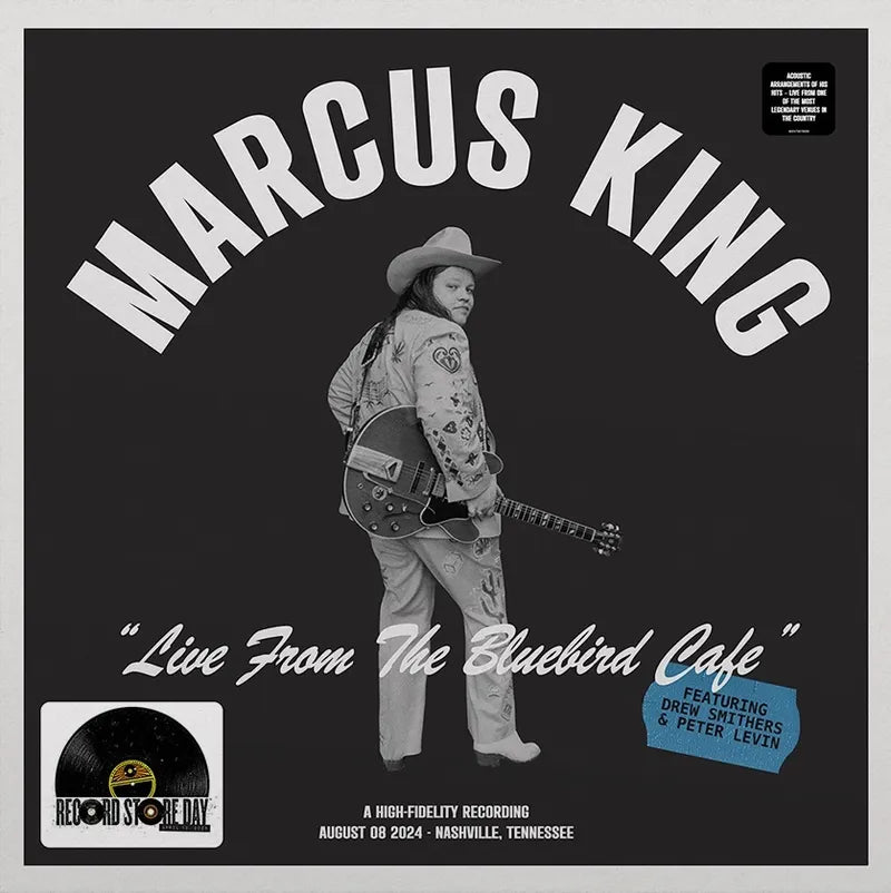 RSD 2025: Marcus King "Live From The Bluebird Cafe" 2xLP (Deep Sky Color Vinyl)