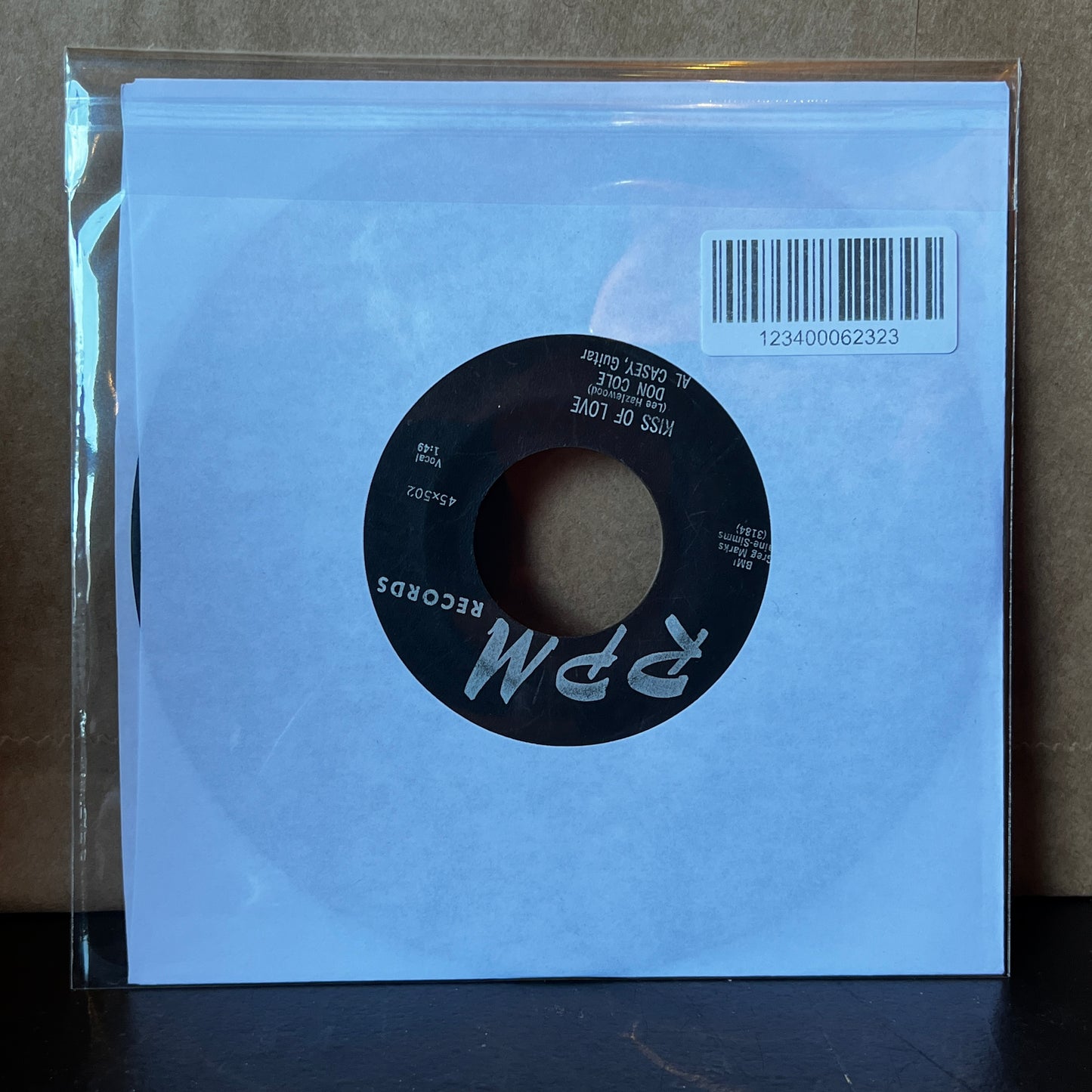 Used Vinyl: Don Cole, Al Casey "Snake Eyed Mama / Kiss of Love" 7"