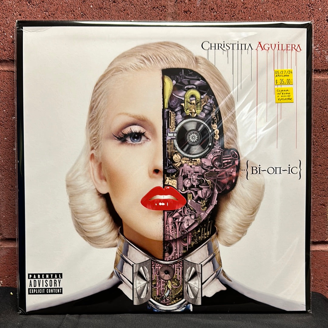 Used Vinyl: Christina Aguilera ”Bionic” 3xLP (Clear with black and whi –  1-2-3-4 Go! Records