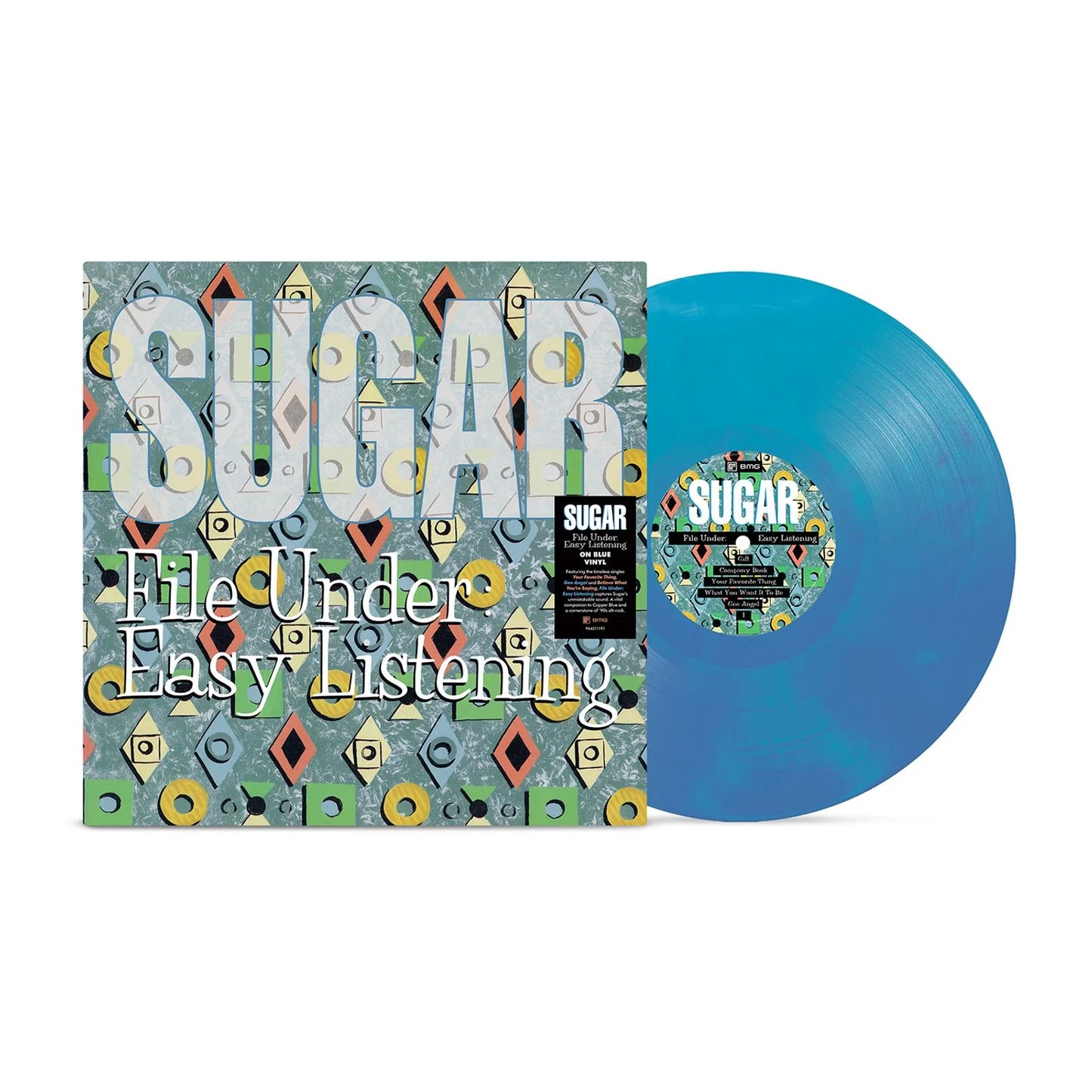 Sugar "File Under: Easy Listening" LP (Blue Vinyl)