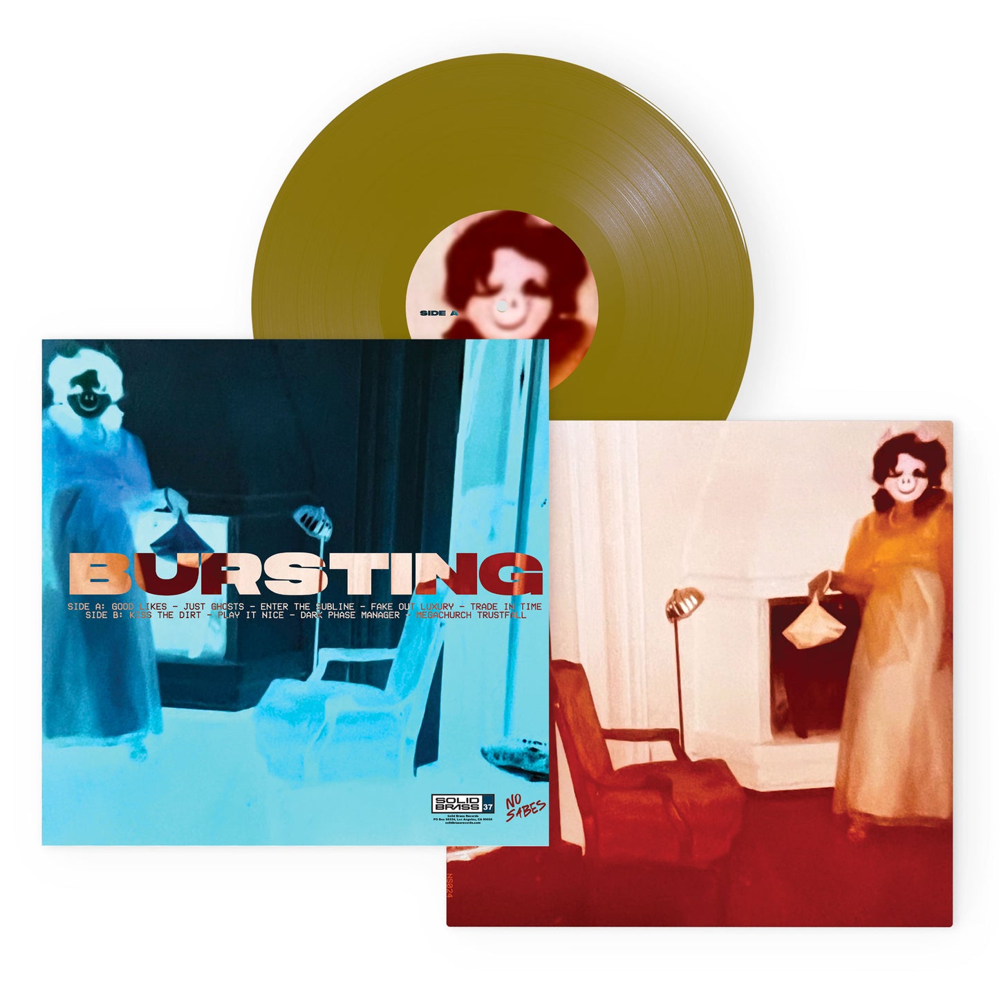 PRE-ORDER: Bursting "S/T" LP (Brass Color Vinyl)