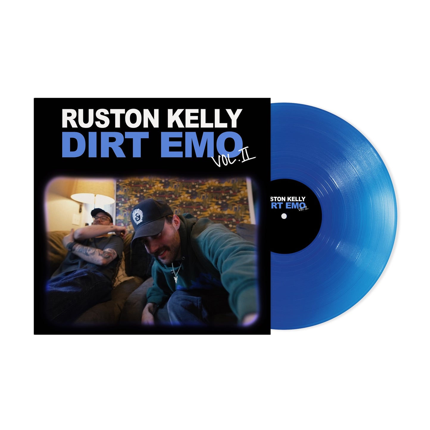 Ruston Kelly "Dirt Emo Vol. 2" 12" EP (Transparent Blue Vinyl)