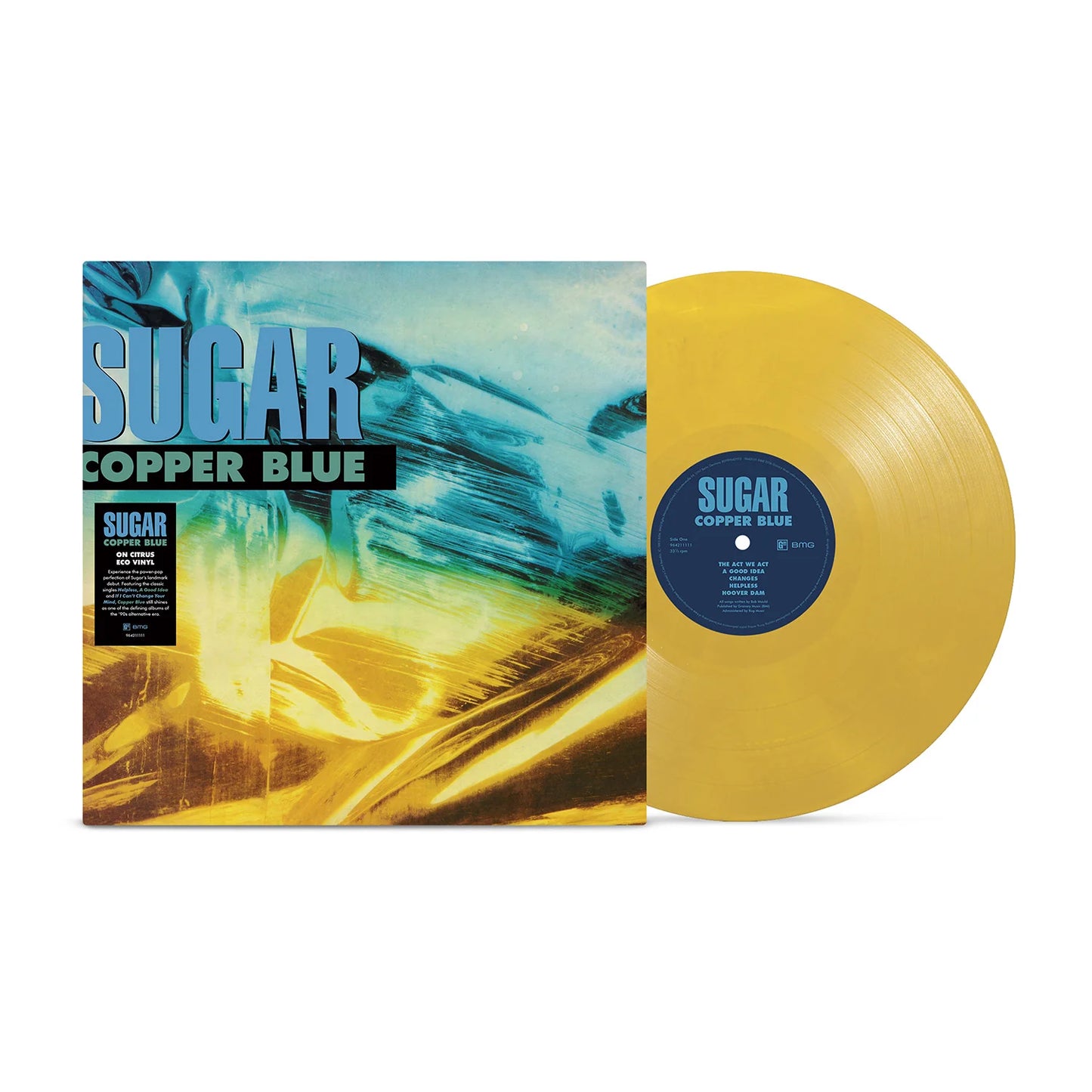 Sugar "Copper Blue" LP (Citrus Color Vinyl)
