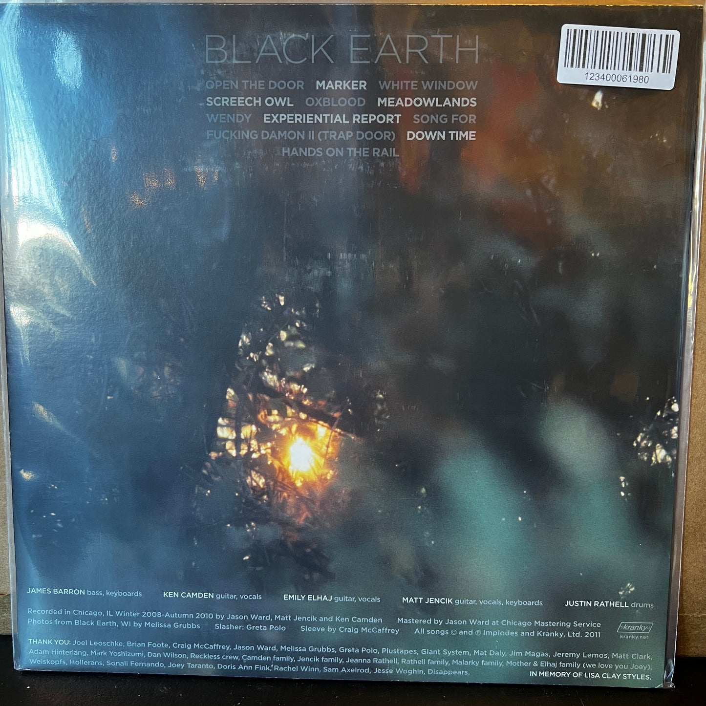 Used Vinyl: Implodes "Black Earth" LP