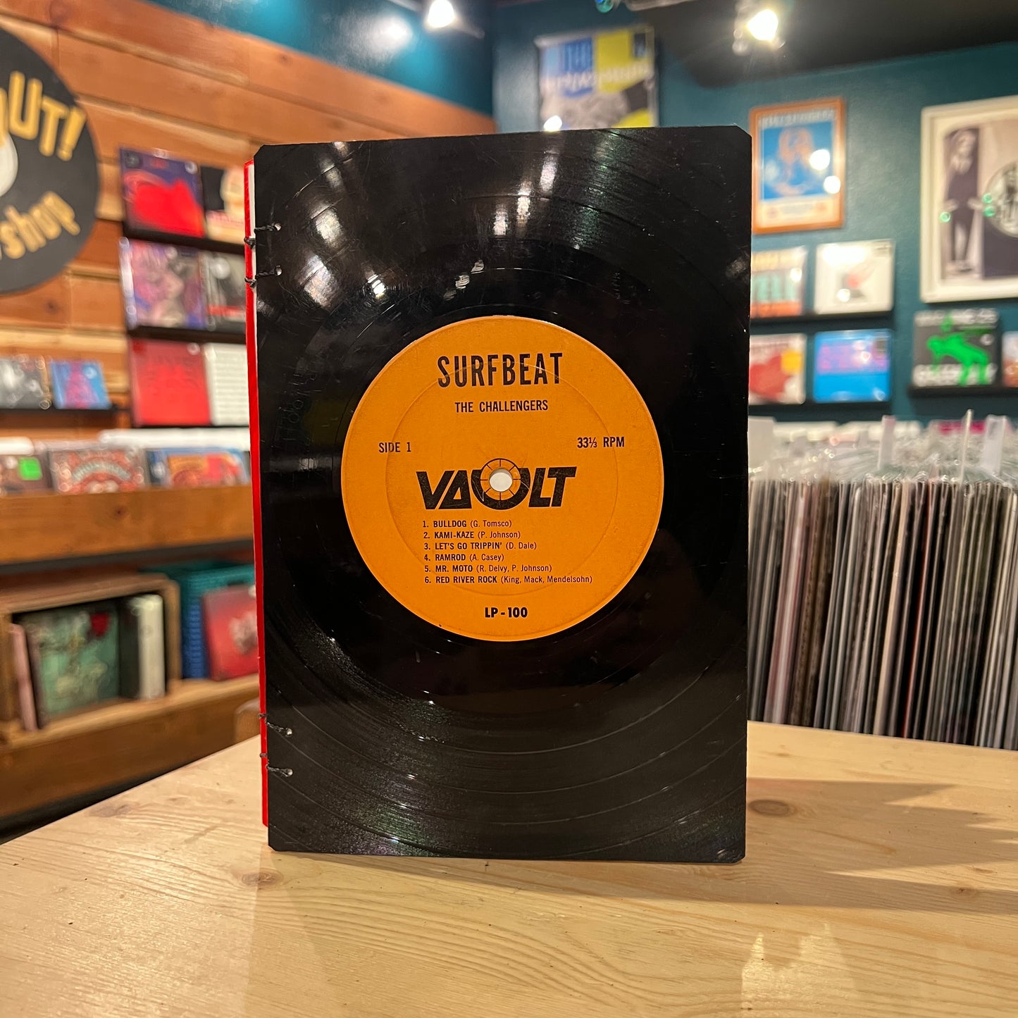 The Beach Boys / The Challengers Recycled Vinyl Journal