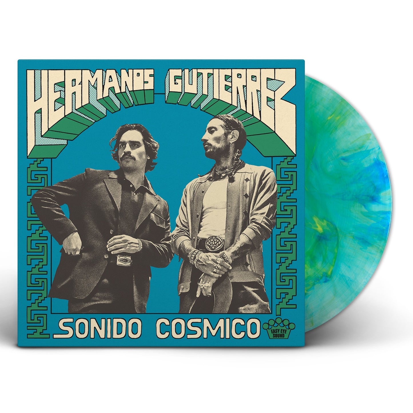 Hermanos Gutiérrez "Sonido Cósmico" LP (Blue/Yellow Marble Vinyl)