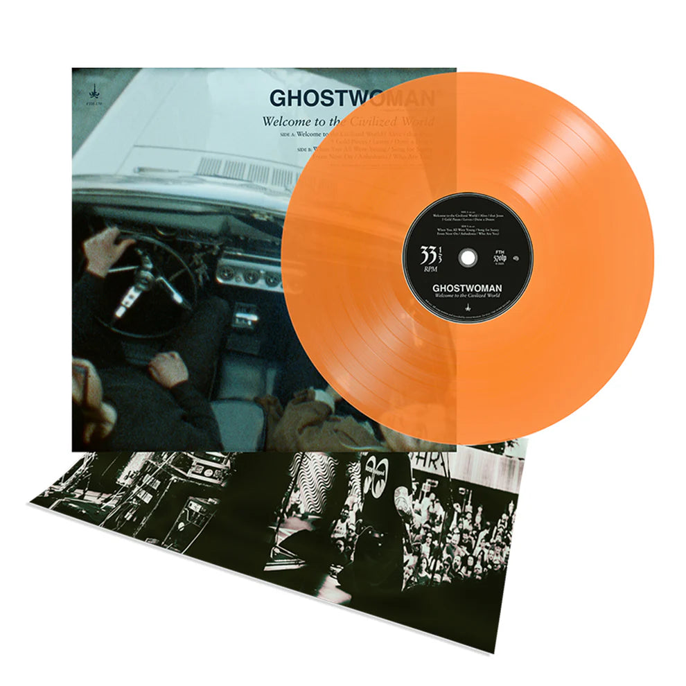Ghostwoman "Welcome To The Civilized World" LP (Indie Exclusive Orange Vinyl)