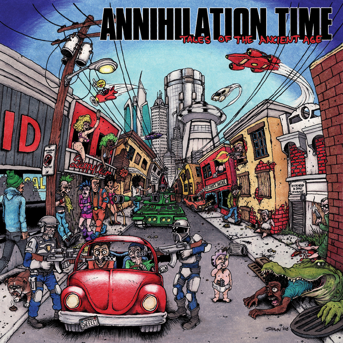 Annihilation Time "Tales of the Ancient Age" LP (Tiger's Eye Vinyl)