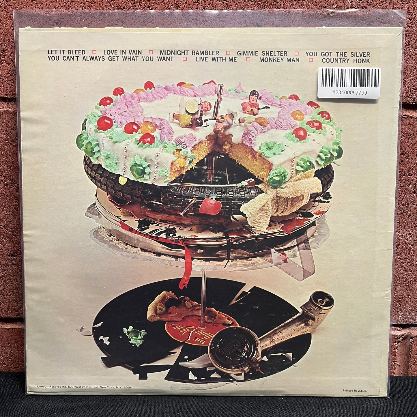 Used Vinyl: Rolling Stones "Let It Bleed" LP (1969 US pressing)