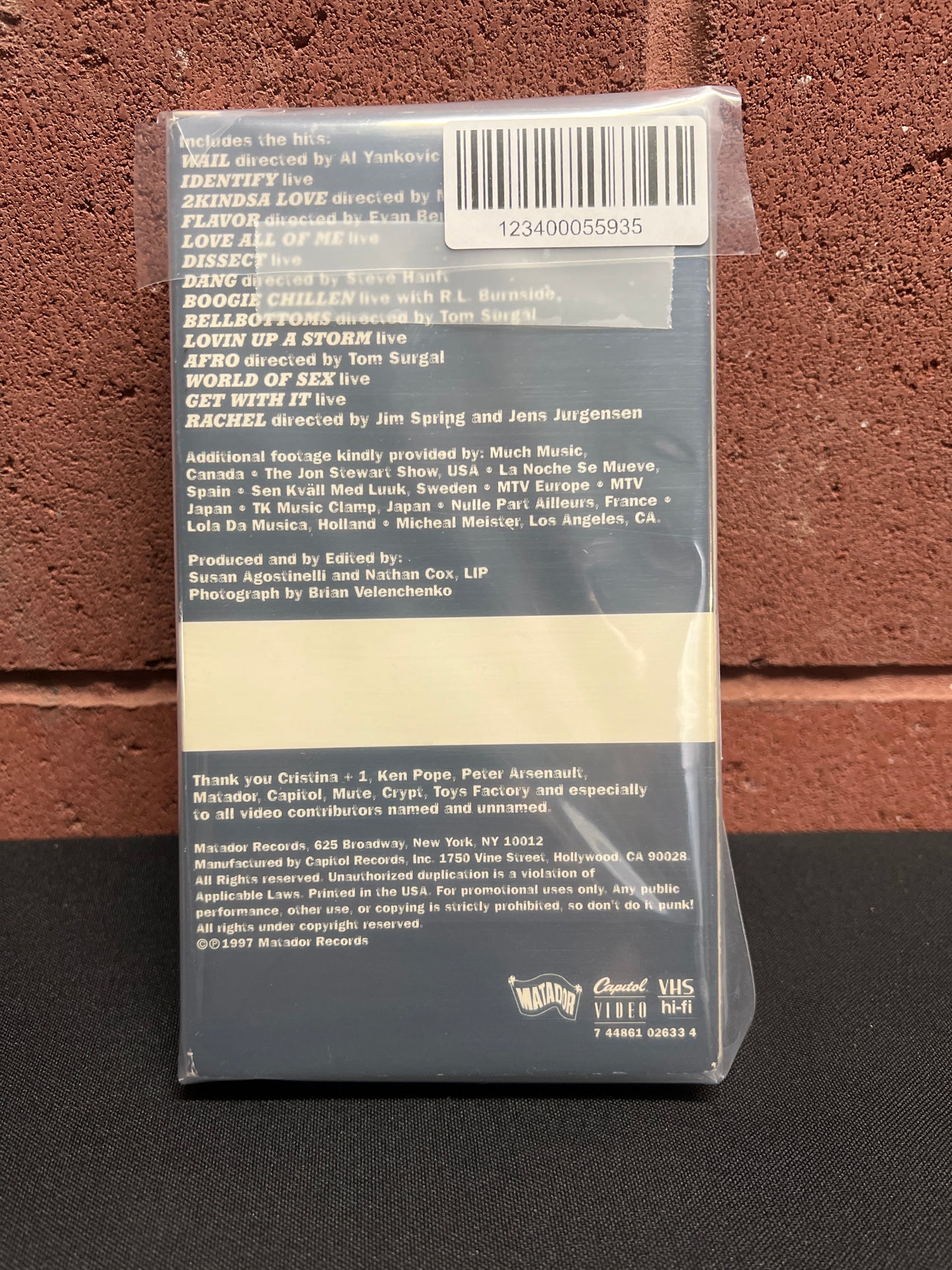 Used VHS: Jon Spencer Blues Explosion VHS (1997 Promo)