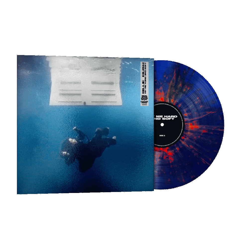Billie Eilish "HIT ME HARD AND SOFT (Anniversary Edition)" LP (Blue & Orange Splatter Vinyl)
