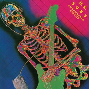 UK Subs "Endangered Species" LP (Indie Exclusive Green Vinyl)