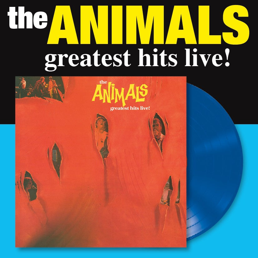 PRE-ORDER: The Animals "Greatest Hits Live" (Blue Vinyl)