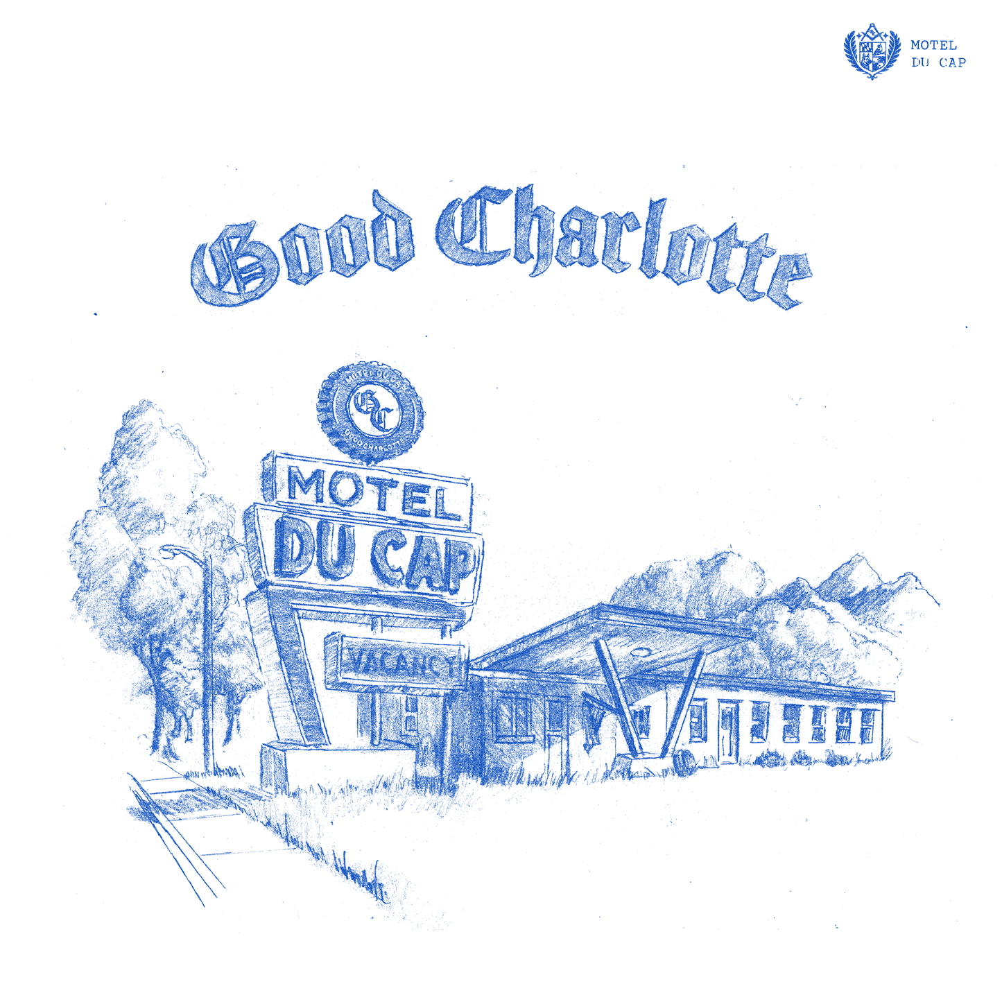 Good Charlotte "Motel Du Cap" LP (Bluejay Vinyl)