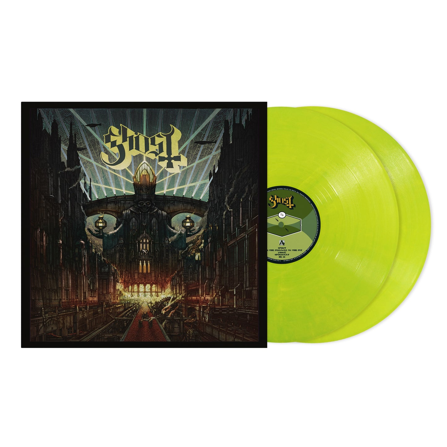 Ghost "Meliora Deluxe (10th Anniversary)" 2xLP (Indie Exclusive "Surge" Green Vinyl)