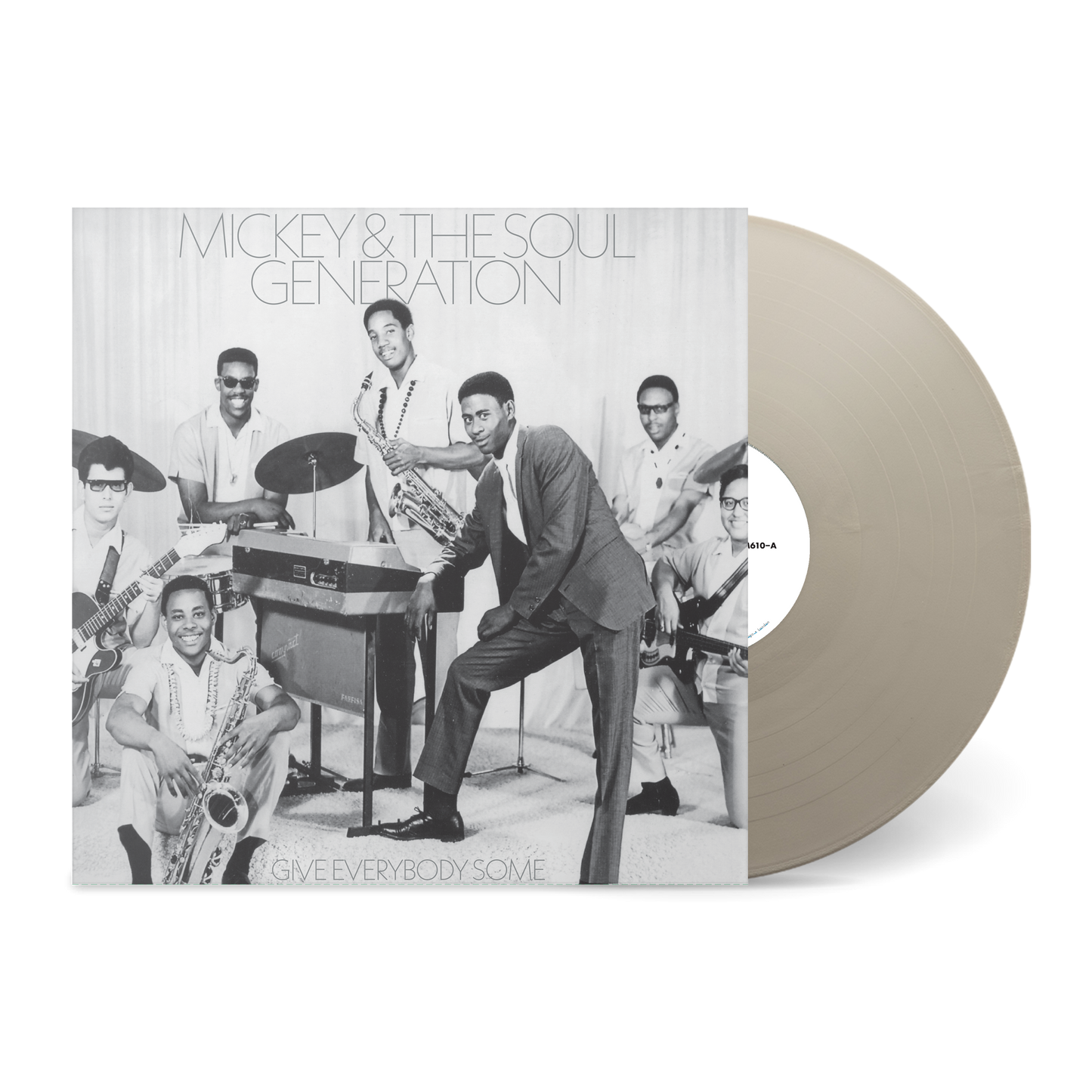 Mickey & The Soul Generation "Give Everybody Some" LP (Opaque Silver Vinyl)