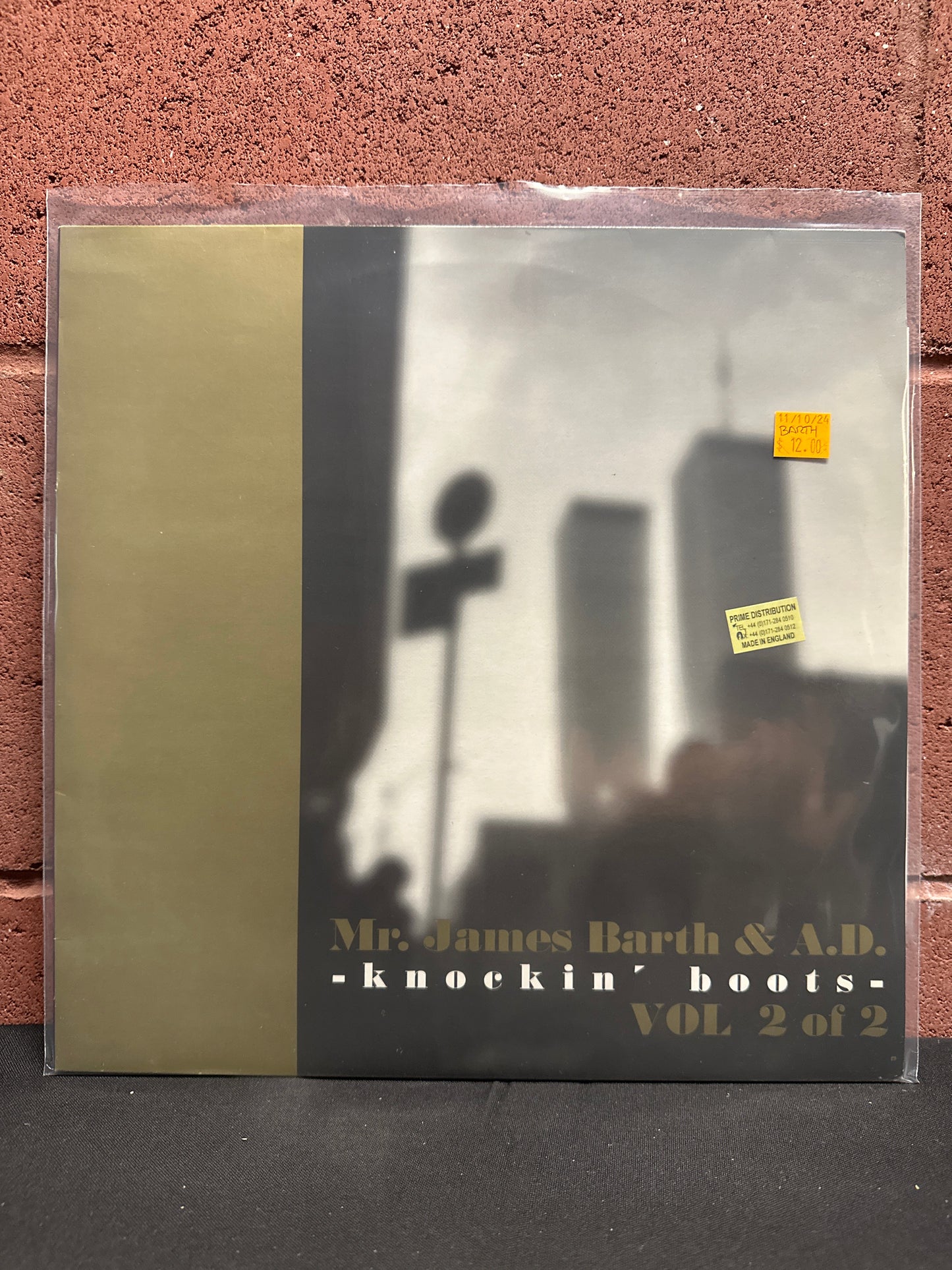 Used Vinyl: Mr. James Barth & A.D. "Knockin' Boots (Vol 2 Of 2)" 12"