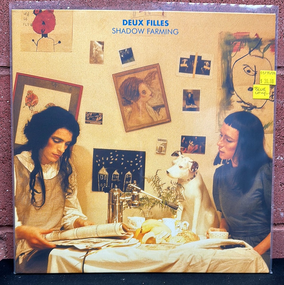 Used Vinyl: Deux Filles "Shadow Farming" LP (Blue vinyl)