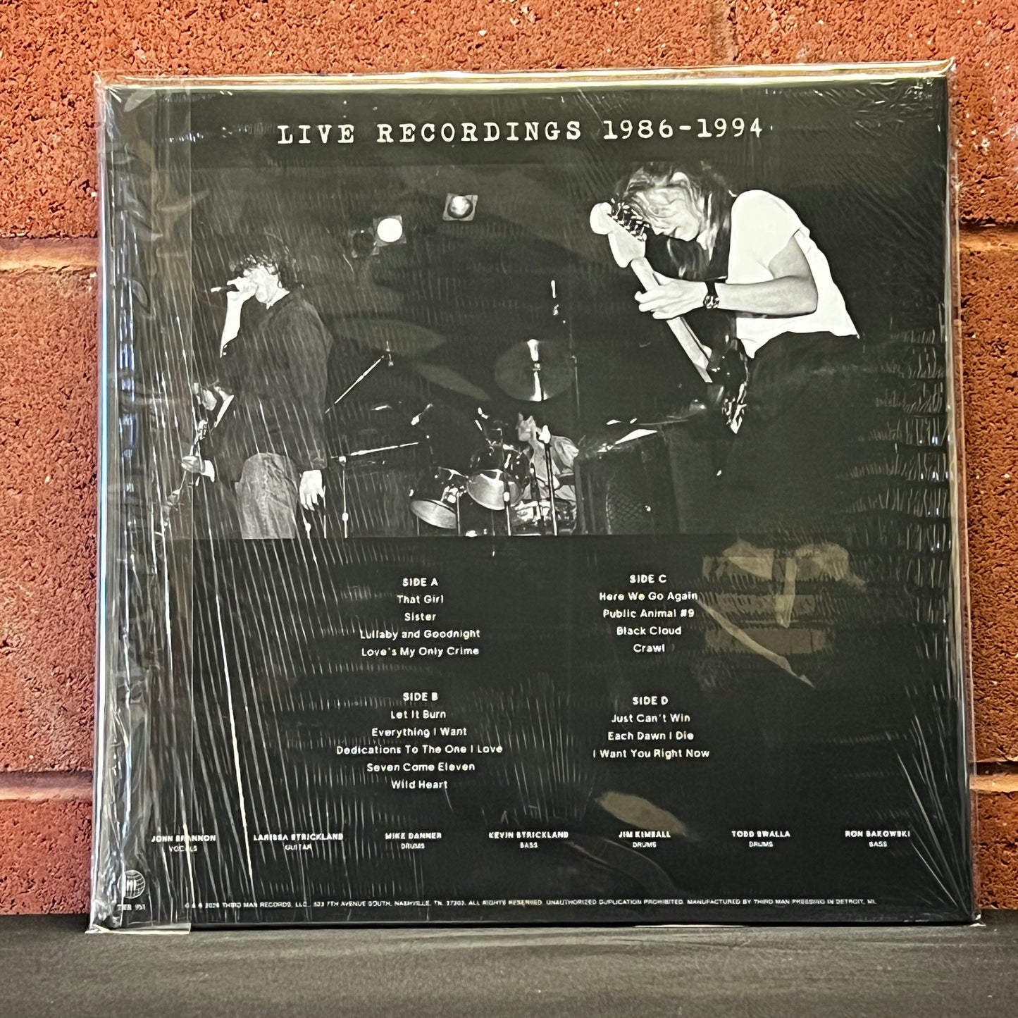 Used Vinyl: Laughing Hyenas "That Girl: Live Recordings 1986-1994" 2xLP+7" (2026 Press - Black & White Swirl Vinyl)