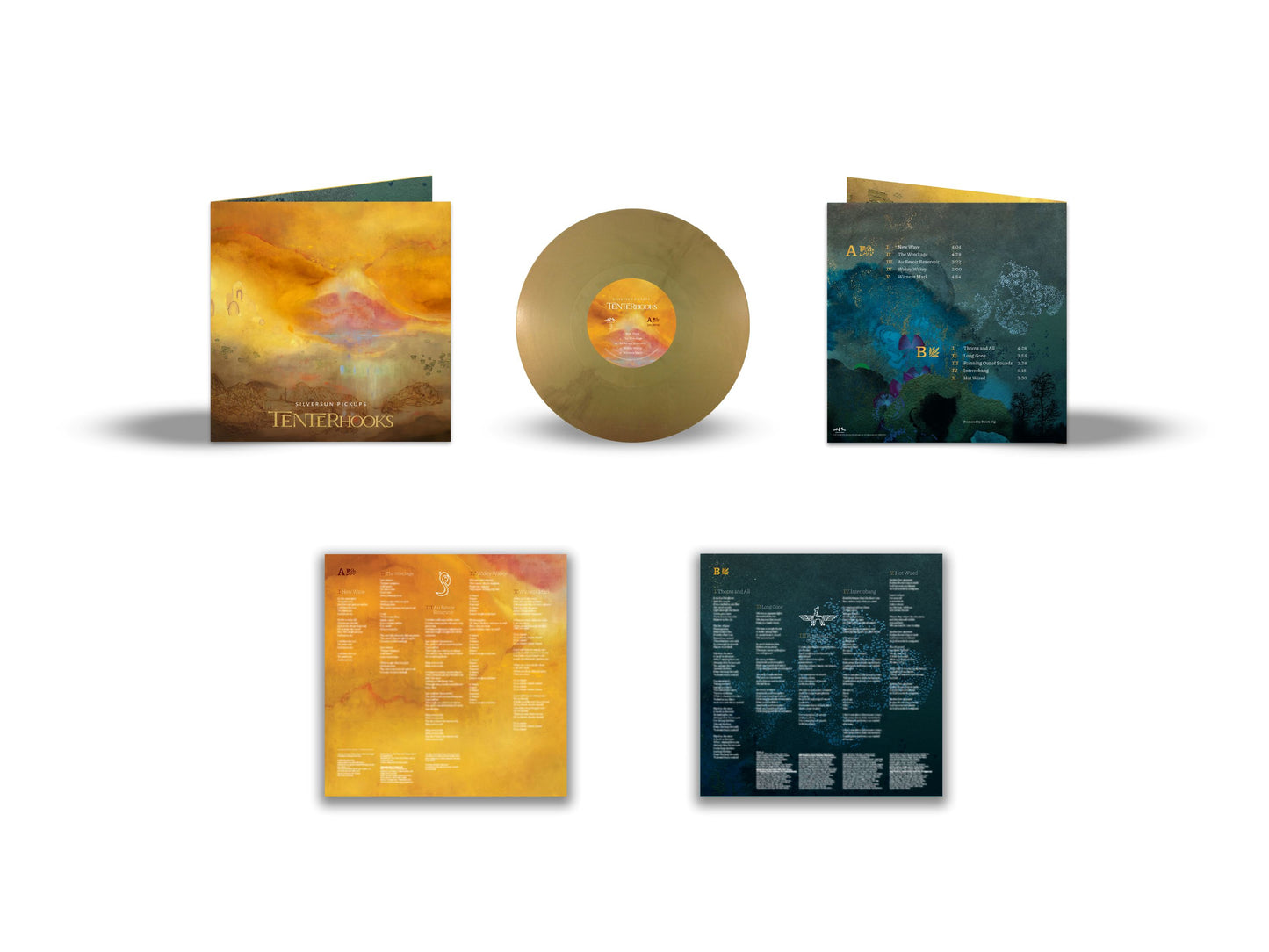 PRE-ORDER: Silversun Pickups "Tenterhooks" LP (Indie Exclusive Gold Vinyl)