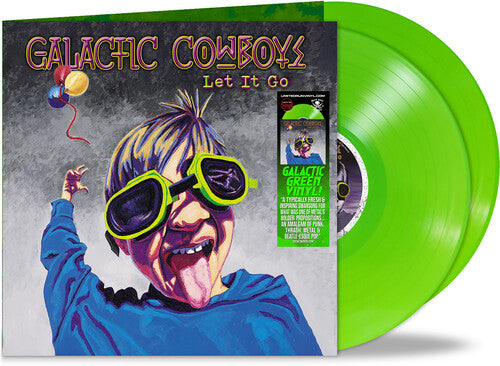 Galactic Cowboys "Let It Go" 2xLP (Galactic Green Vinyl)