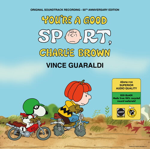 Vince Guaraldi "You're A Good Sport Charlie Brown (50th Anniversary)" LP (45RPM Eco-Vinyl)