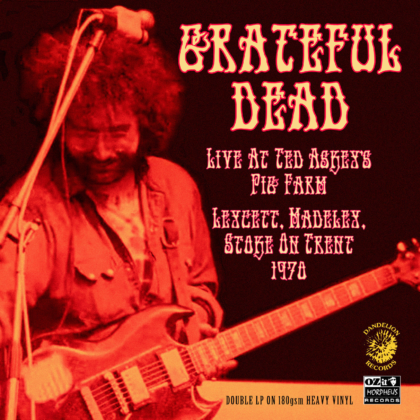 PRE-ORDER: Grateful Dead "Live At Ted Askey's Pig Farm 1970" 2xLP (Red Vinyl)