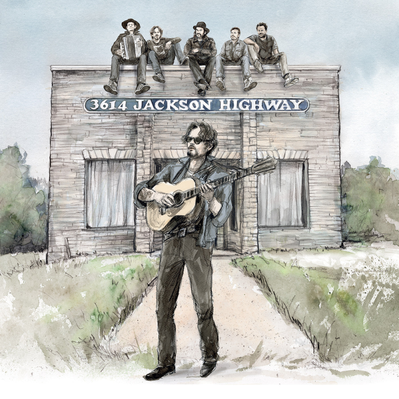 PRE-ORDER: Jesper Lindell "3614 Jackson Highway" LP ("Red Clay" Color Vinyl)