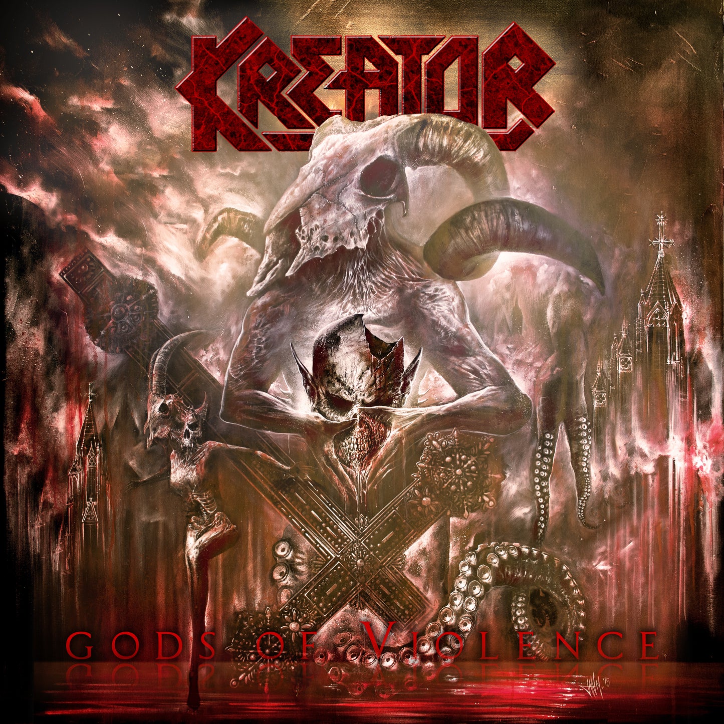Kreator "Gods Of Violence" 2xLP (180g Vinyl)