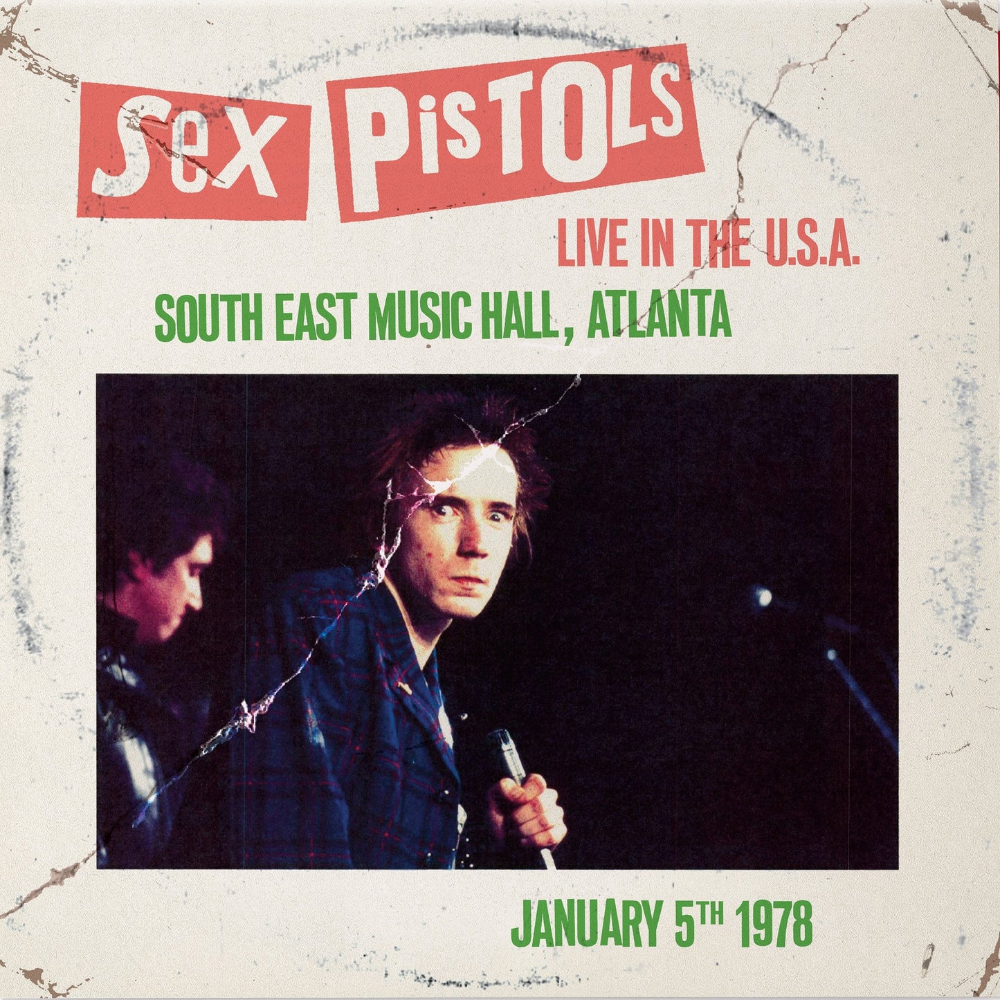 Sex Pistols "Live In The U.S.A. 1978 - South East Music Hall, Atlanta" LP (Red Vinyl)