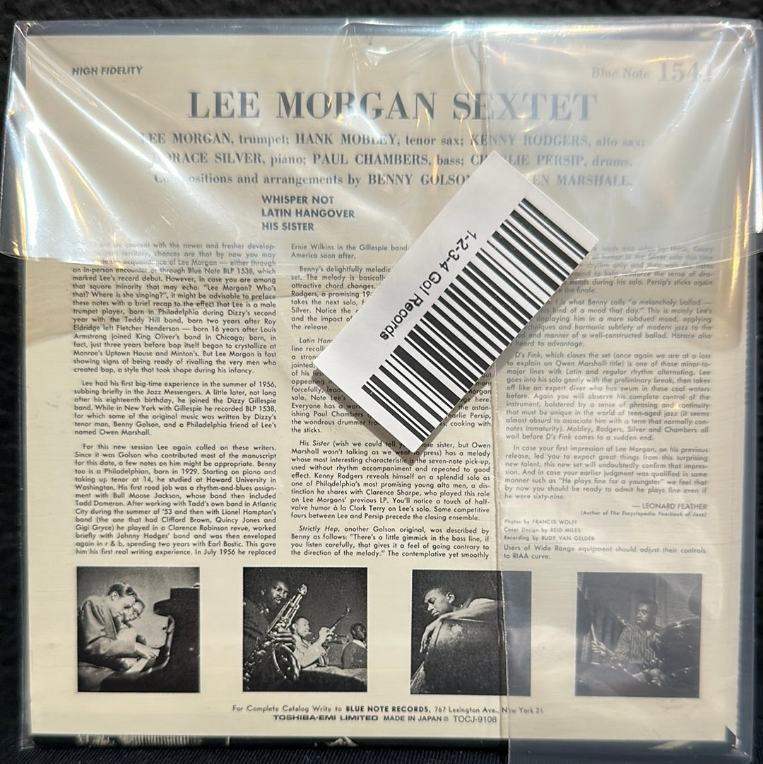 Used CD: Lee Morgan “Sextet” CD