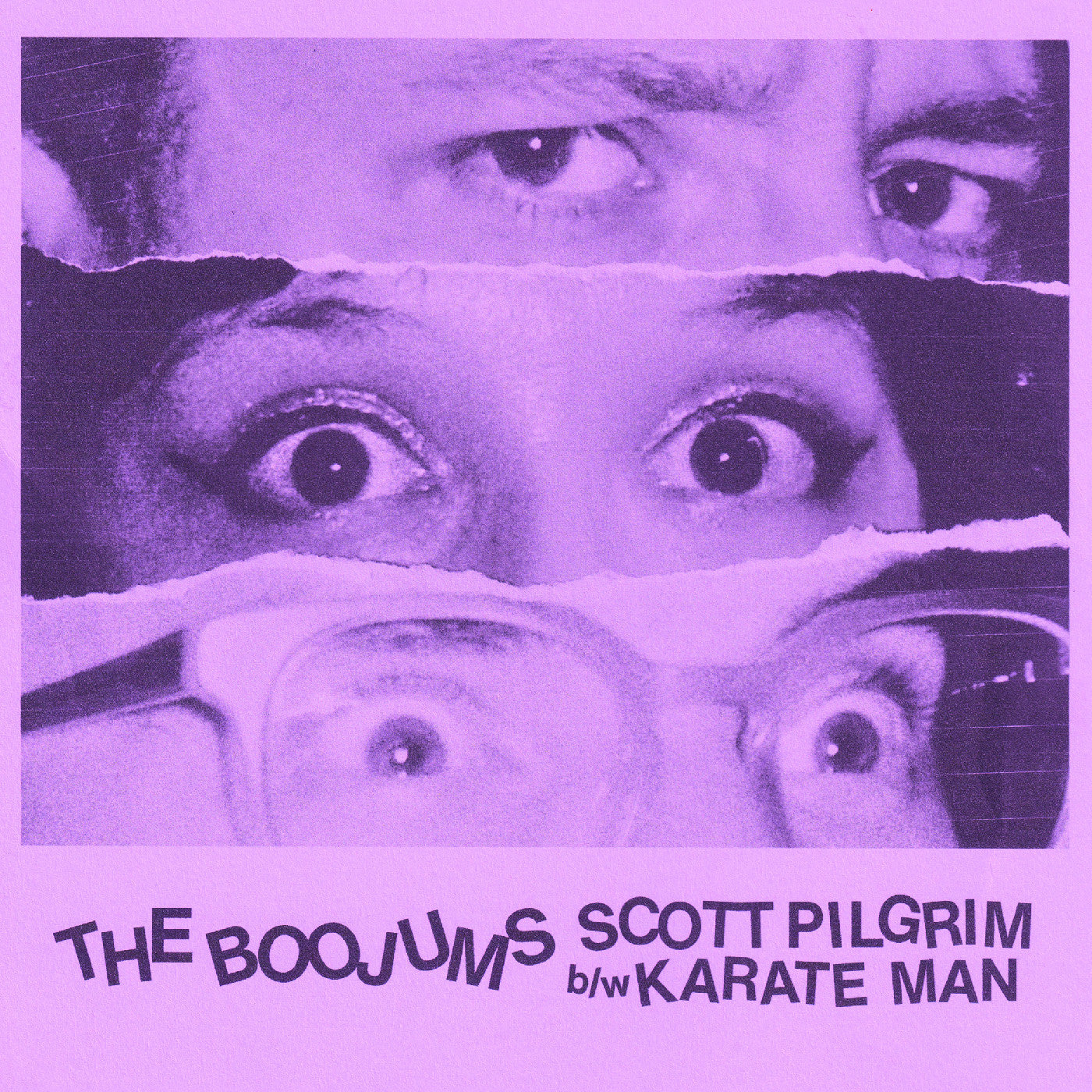 PRE-ORDER: The Boojums "Karate Man b/w Scott Pilgrim" 7"